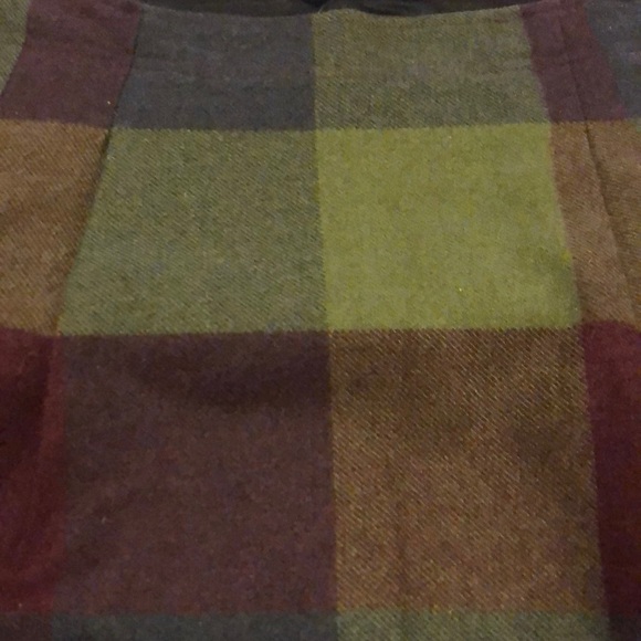 Woolrich Richville 2 Wine Wool Plaid Skirt 8 NWT - Picture 4 of 8
